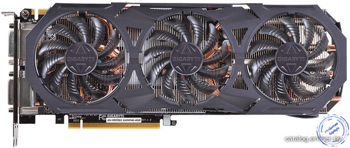 видеокарт Gigabyte GeForce GTX 970 G1 Gaming